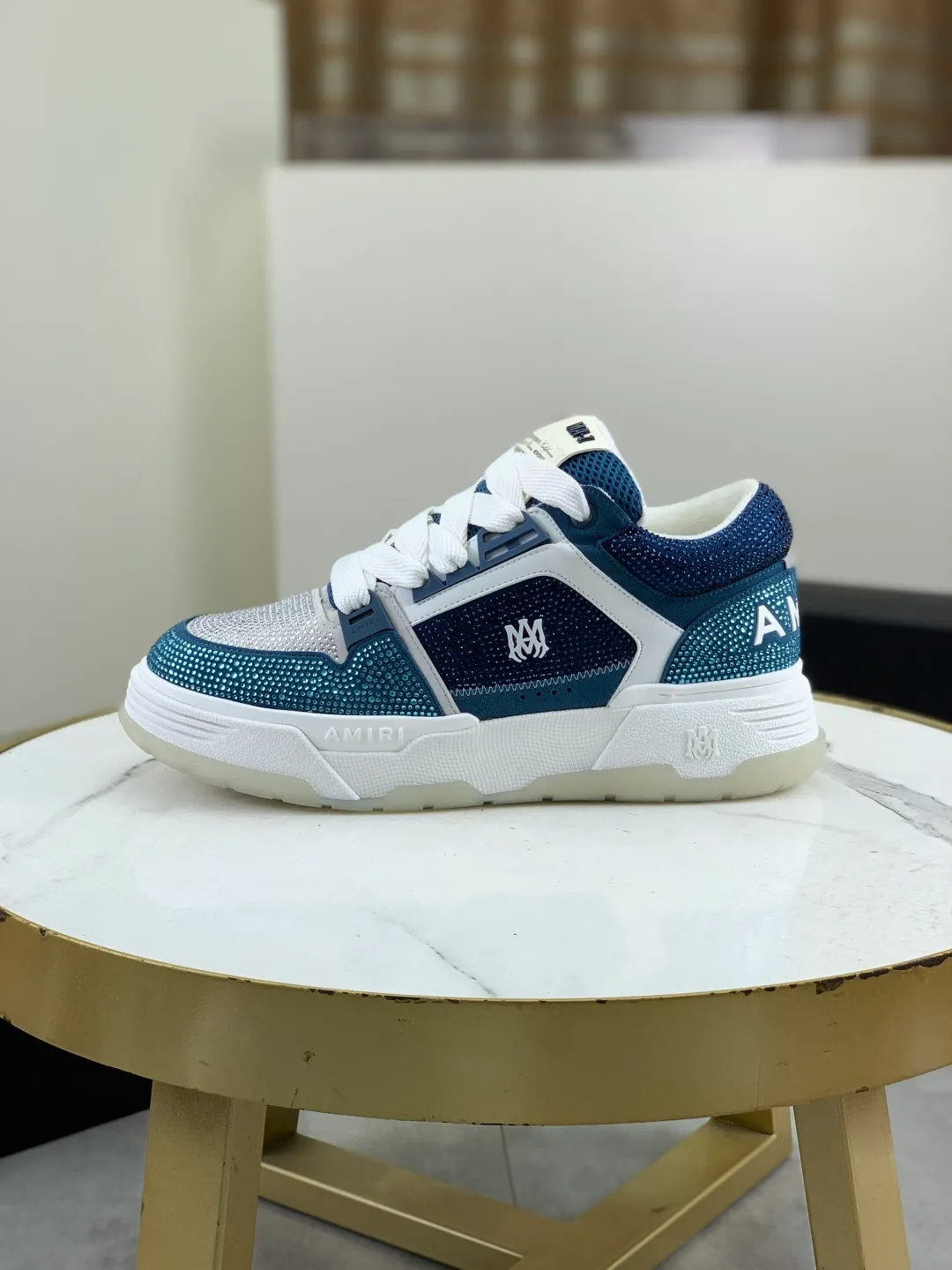 Men's men's shoes 💰P760 New [Amiri] hot diamond series Amiri - high-end quality original order casual shoes for couples 🧑‍🤝‍🧑 - Upper: 🔝Nappa calfskin, suede cowhide, canvas body hot work - Lining: brand mesh canvas cloth - Outsole: ultra-light tpu·rubber; multi-color molded outsole -Ultra-high quality control and exquisite workmanship: highlighted (high-end, extravagance, and class) -Size: Female 35-40 (41 customized) Male 38-45 (46 customized)
